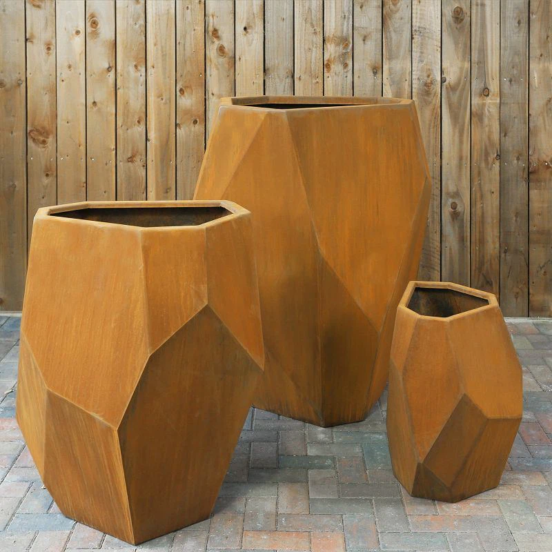 Corten Steel Tree Planters