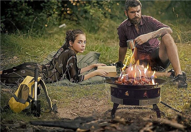 Smokeless Gas Fire Pit Bowl