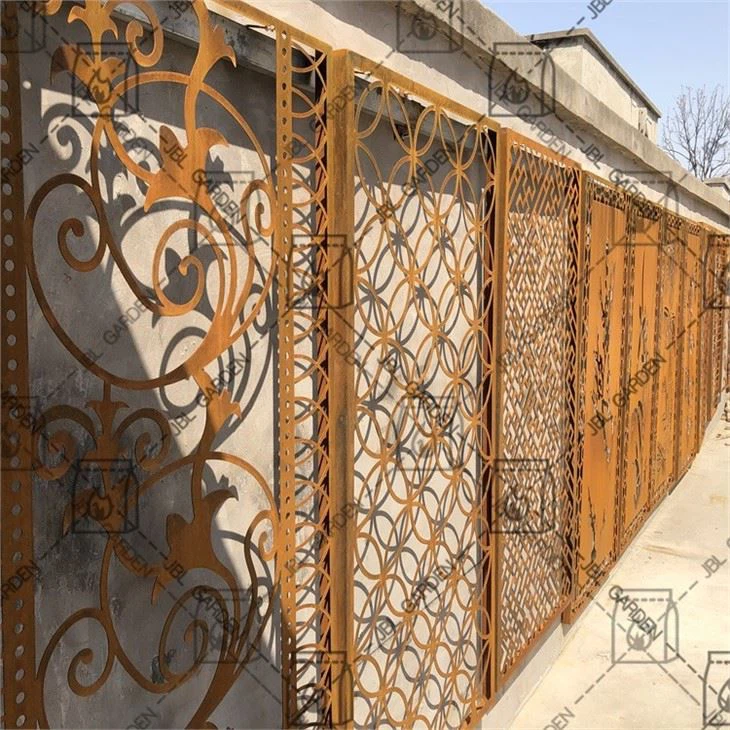 Steel Fence Panel Set