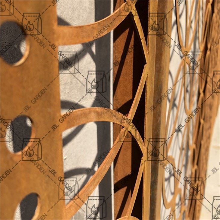 Steel Panel Screen For Garden