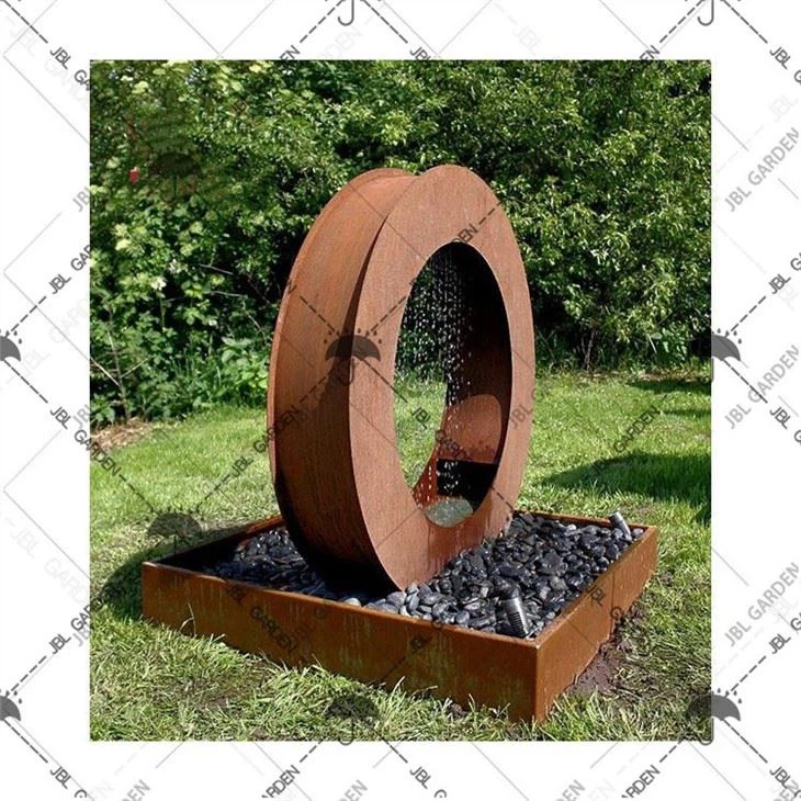 Abstract Water Fountain