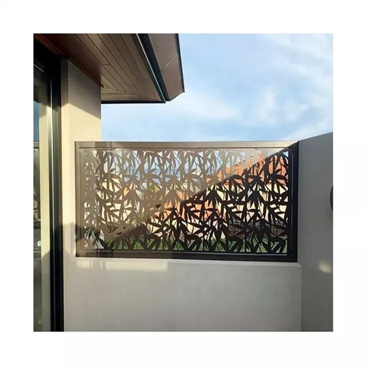 Corten Laser Cut Screens