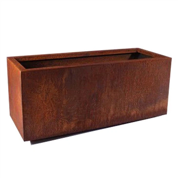 Corten Steel Outdoor Planters