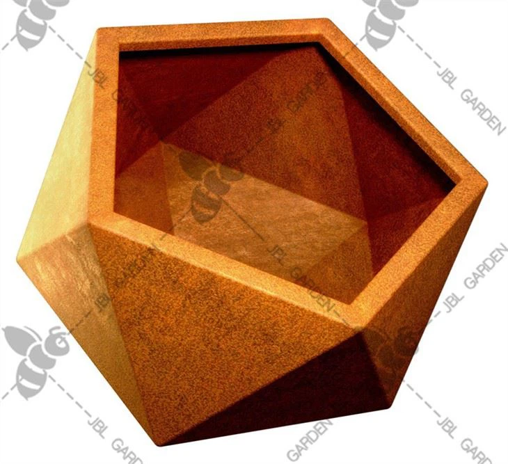 Corten ocelové květináče