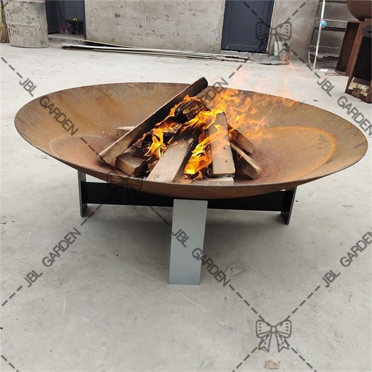 Corten Steel Smokeler Fire Pit