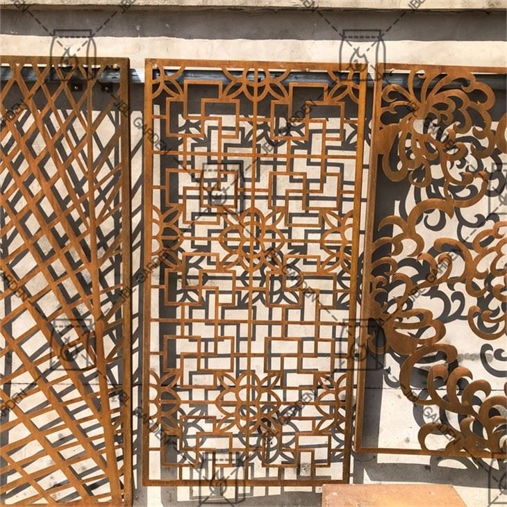 Decorative Screen Corten Steel Panel