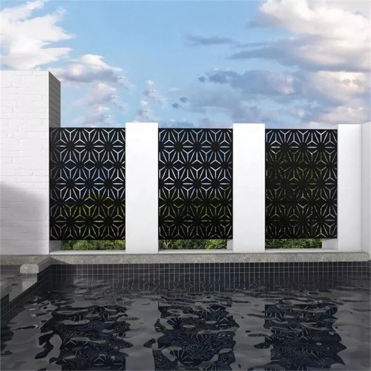 Garden Fence Metal Panels