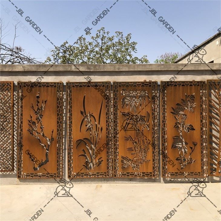 Vnitřní panel obrazovky Corten Steel