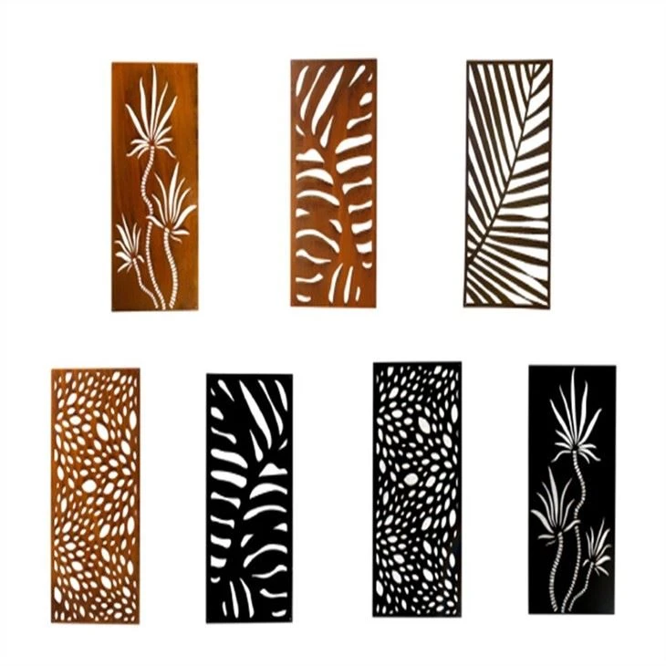 Metal Garden Screen Panels