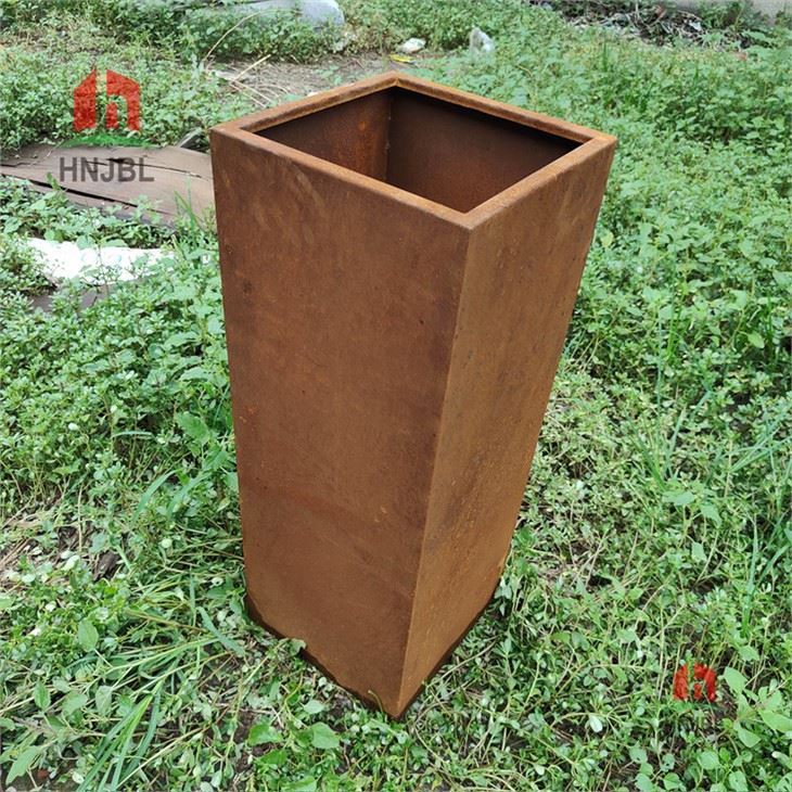 Moderní ocelový secí box - Heavy Duty CORTEN Steel