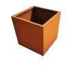 Rectangle Or Round Metal Planter