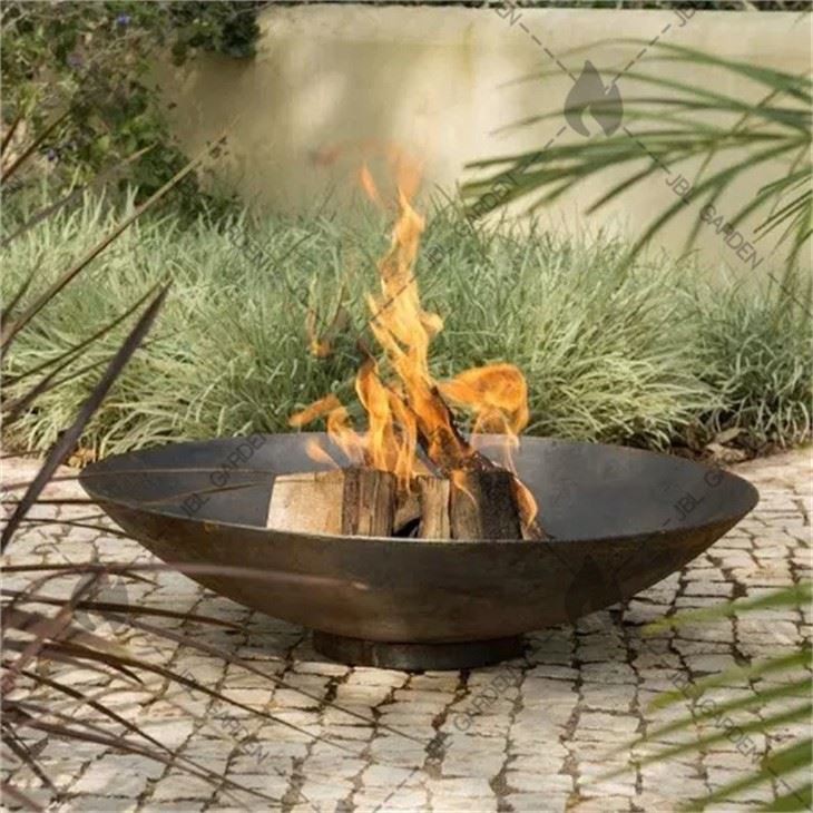 Small Patio With Fireplace