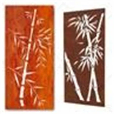 Dekorativní laserem řezaný plot