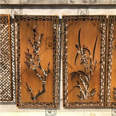 Bezpečnostní panely z Corten Steel