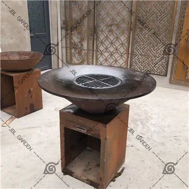 Zahradní umění Fire Pit BBQ