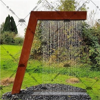 Krajina Corten Steel Vodní fontána