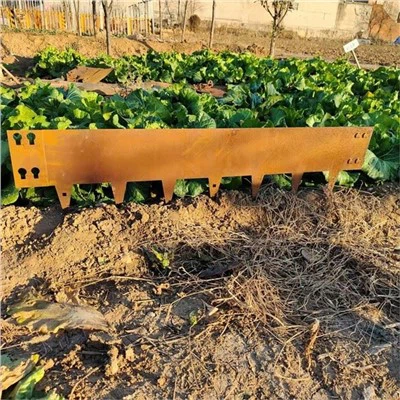 Jednoduchý design zahradní obruba