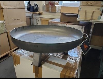 Dřevěná mísa na venkovní kemping Iron Fire Bowl