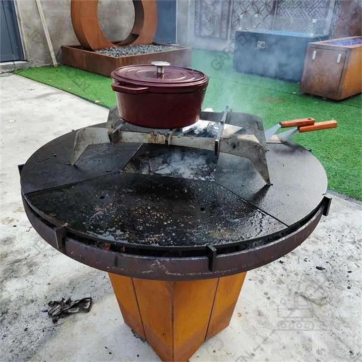 Stainless Outdoor Fire Pit