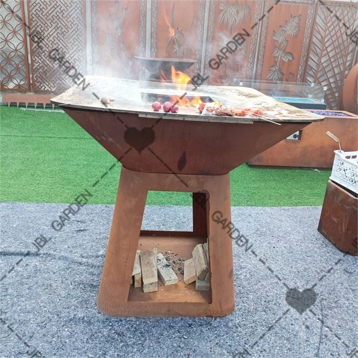 Steel Grill Stand