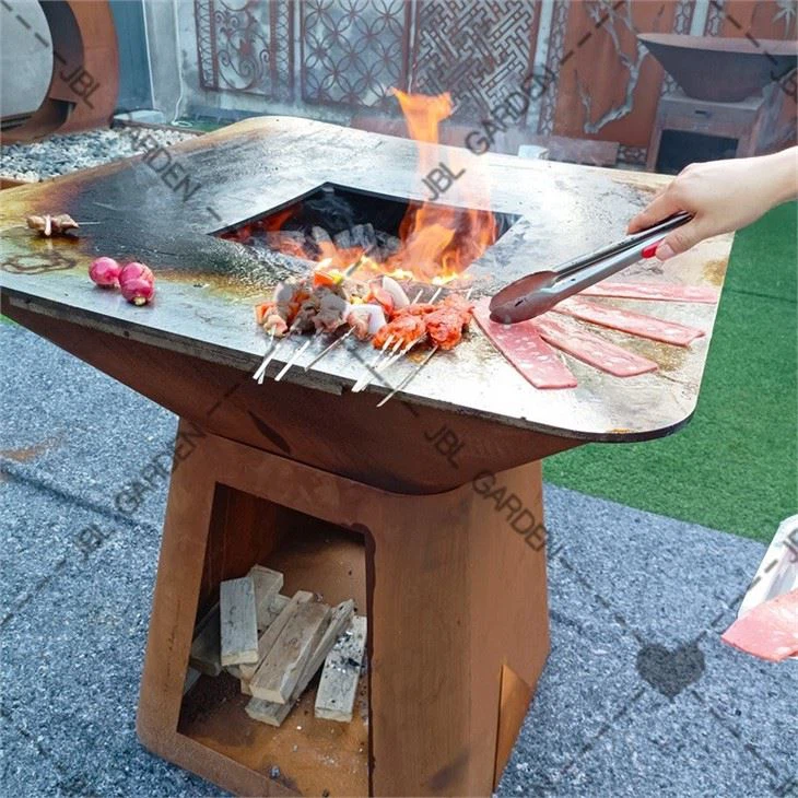Steel Grill Stand