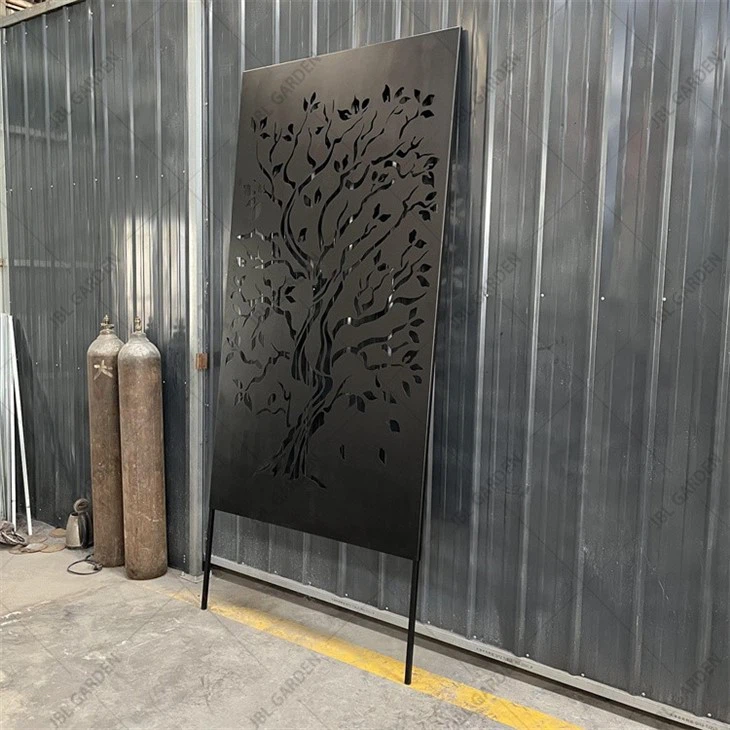 powder coated black screen panels (1)