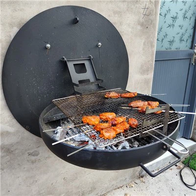 Gril na dřevěné uhlí Bbq