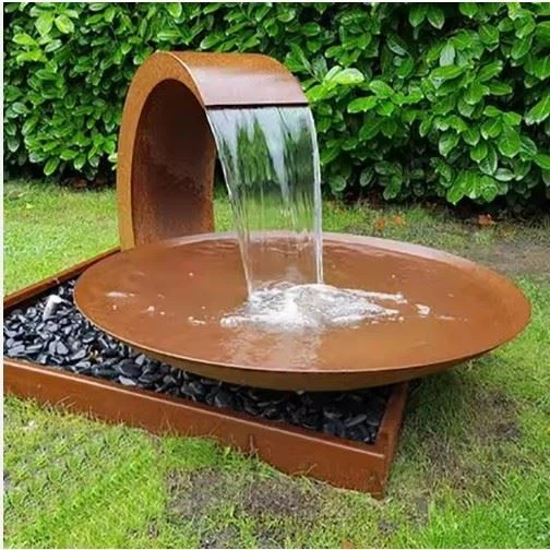 Corten Pond Fountains