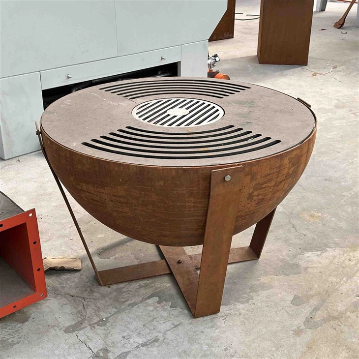 Corten Steel Table Grill