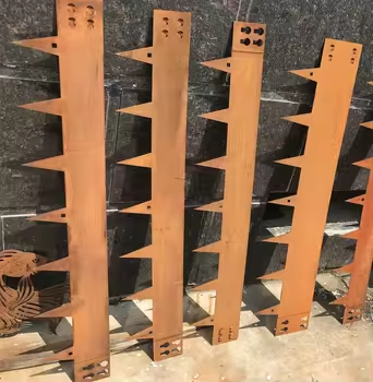 Custom Corten Steel Garden Edging