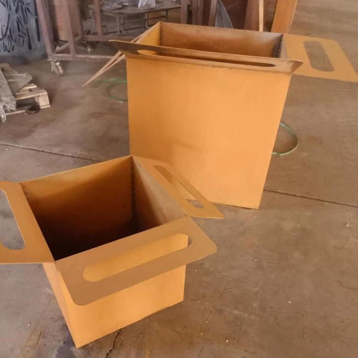 Custom Steel Flower Pots