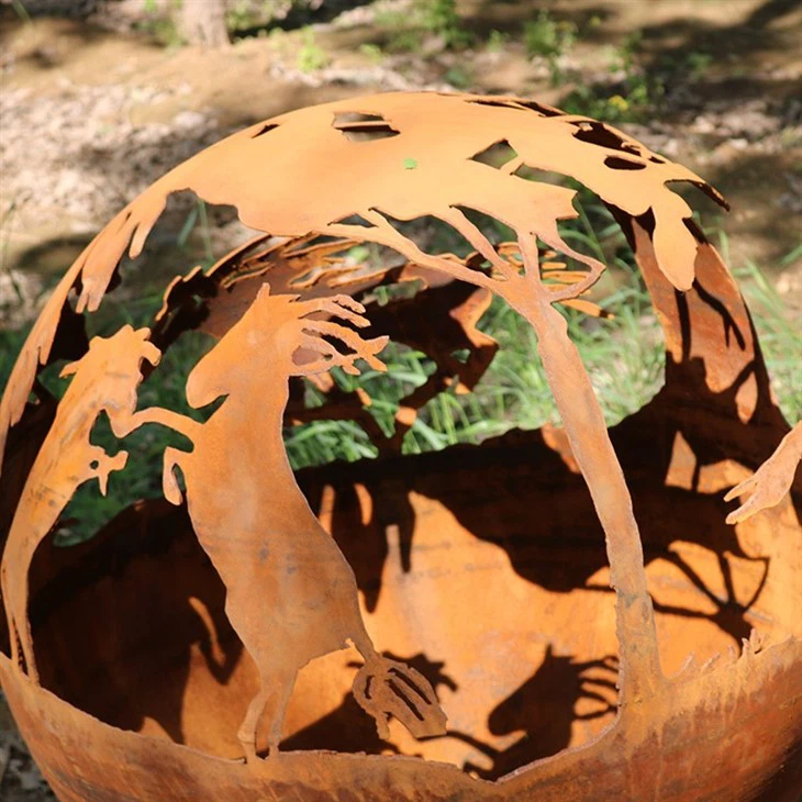 Custom Wood Burning Fireball