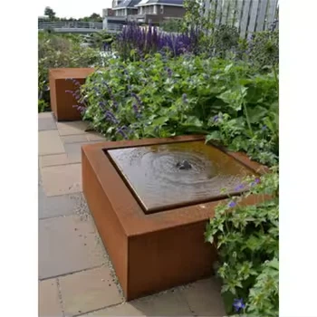 Garden Decoration Steel Water Feature