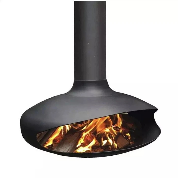 Indoor Decoration Design Smokeless Suspended Fireplace
