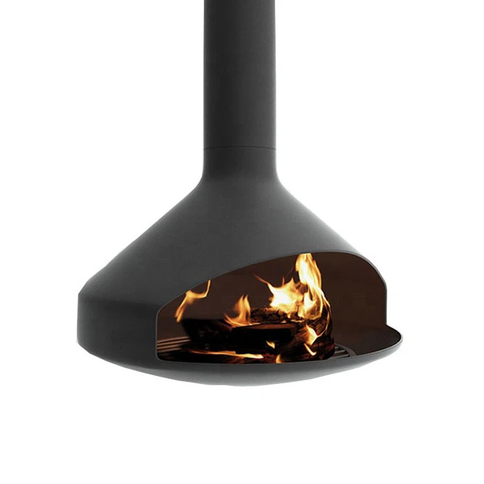 Indoor Decoration Design Smokeless Suspended Fireplace