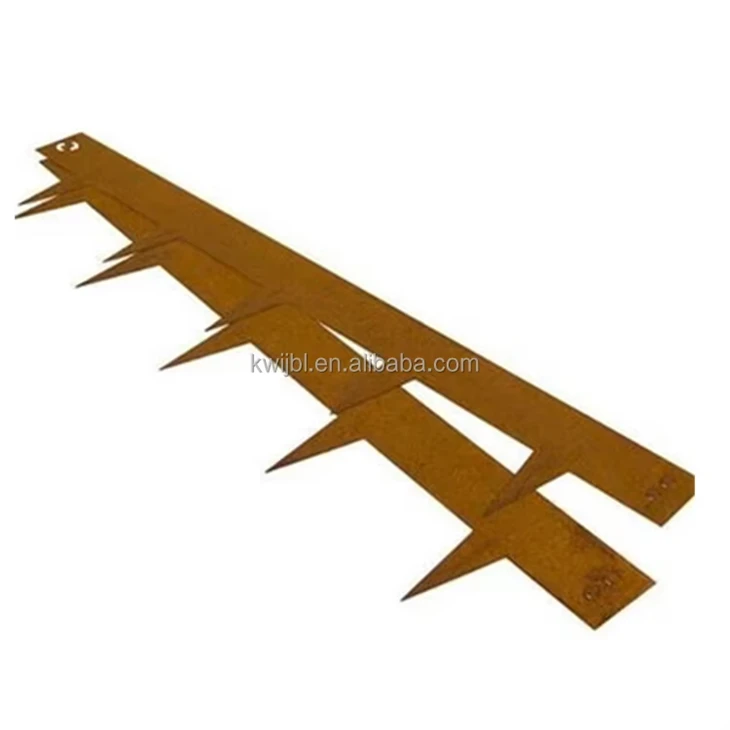 Venkovní krajina obruba trávníku