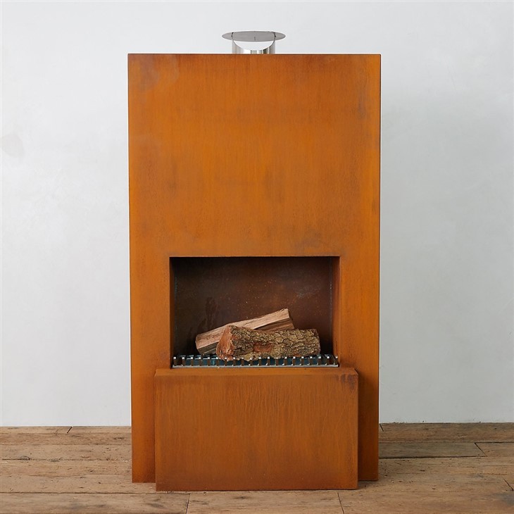 Outdoor Wood Burning Heater