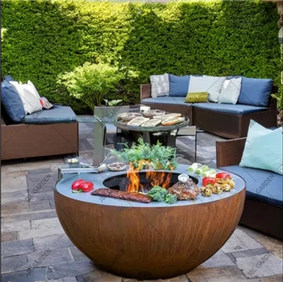 Tovární Corten BBQ gril
