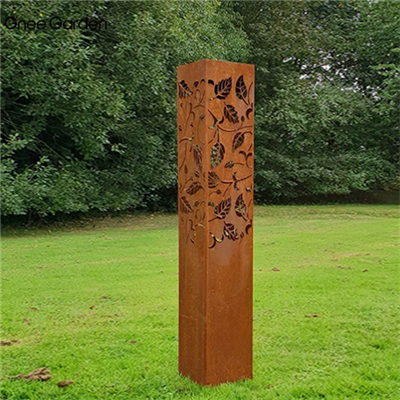 Zahradní ocelová světla