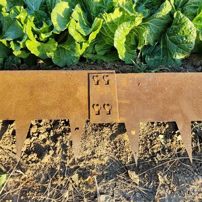 Kovová instalační obruba na trávu