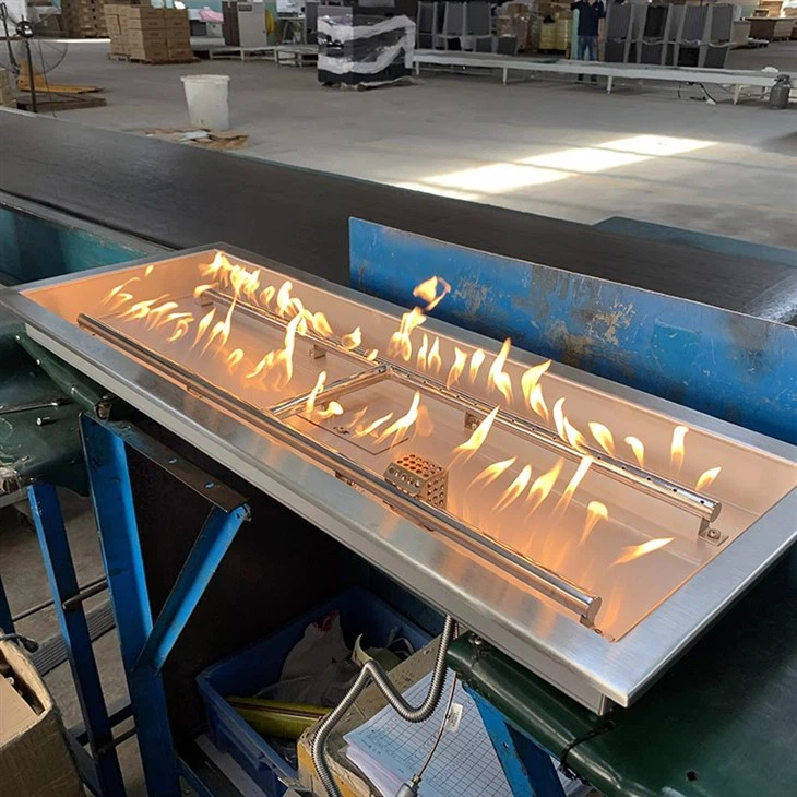 Stainless Steel Fire Pit Burner Kit factory