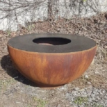 Dřevo hořící kovový Brasero Fire Pot